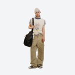 Earth Logo Tag Straight Cargo Pants